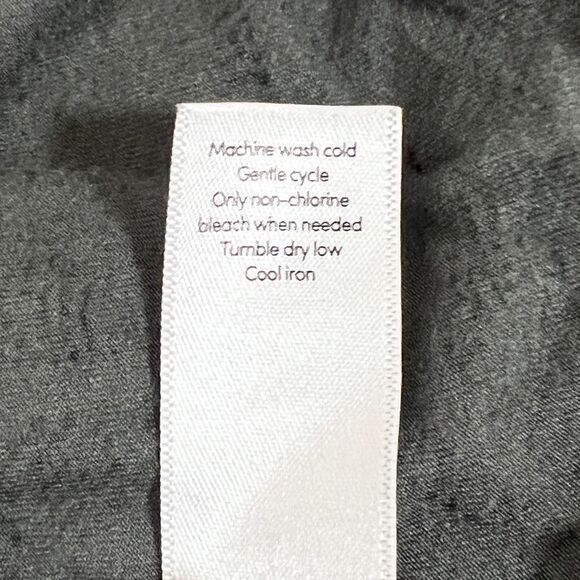 Athleta Santorini Printed High Neck Dress SP Woodblock Geo Black Soft! Modal - Picture 8 of 9